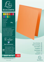 EXACOMPTA Sous-chemises ROCKS, 220 x 310 mm, havane