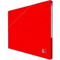 Oxford Eckspannermappe EUROFOLIO+ ALPINA, DIN A4, rot