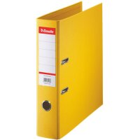 Esselte Classeur en plastique standard, A4, 50 mm, noir