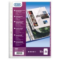 Oxford Pochette perforée, A4, PP, 0,07 mm,...