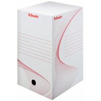 Esselte Archiv-Schachtel, DIN A4, weiss, (B)200 mm