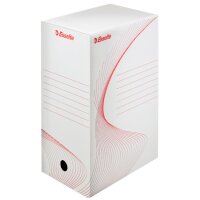 Esselte Archiv-Schachtel, DIN A4, weiss, (B)200 mm