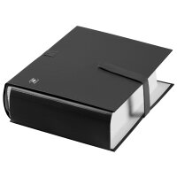 Oxford Chemise extensible Balacron, noir, avec rabat