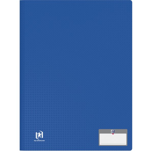 Oxford Protège-documents Memphis, A4, 30 pochettes, noir