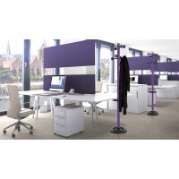 UNiLUX Garderobenständer "ACCUEIL", Höhe: 1.750 mm, schwarz