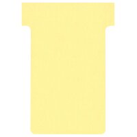 nobo T-Karten, Grösse 1,5 45 mm, 170 g qm, gelb