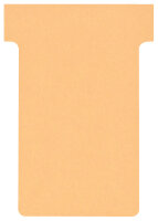 nobo T-Karten, Grösse 1,5 45 mm, 170 g qm, gelb