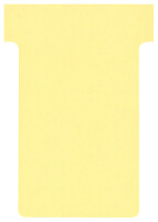 nobo T-Karten, Grösse 1,5 45 mm, 170 g qm, gelb