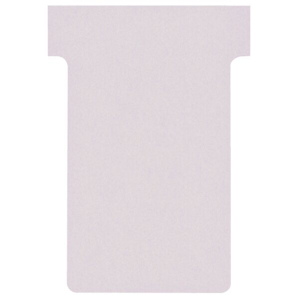 nobo T-Karten, Grösse 2 60 mm, 170 g qm, rot