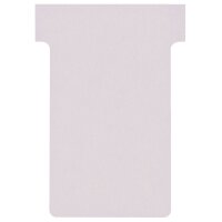 nobo T-Karten, Grösse 2 60 mm, 170 g qm, rot