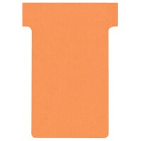 nobo T-Karten, Grösse 2 60 mm, 170 g qm, rot