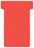 nobo T-Karten, Grösse 2 60 mm, 170 g qm, rot