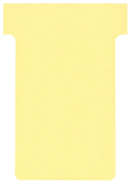 nobo T-Karten, Grösse 2 60 mm, 170 g qm, gelb