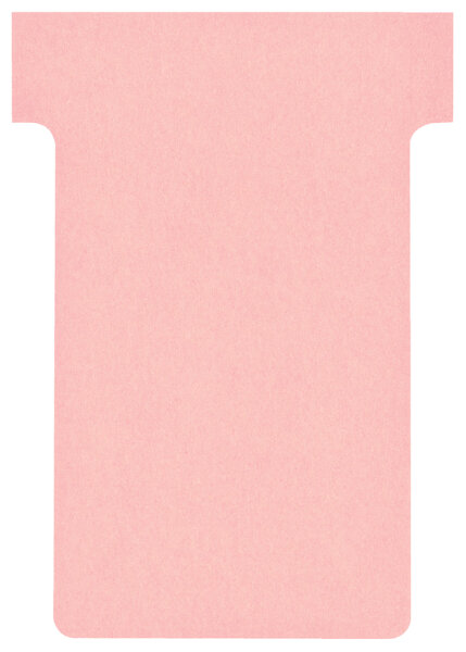 nobo T-Karten, Grösse 2 60 mm, 170 g qm, pink