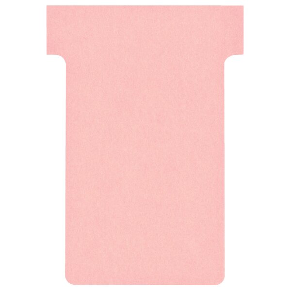 nobo Fiche T, indice 2 / 60 mm, 170 g/m2, rose