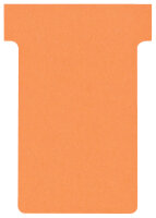 nobo T-Karten, Grösse 2 60 mm, 170 g qm, orange