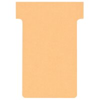 nobo T-Karten, Grösse 2 60 mm, 170 g qm, beige