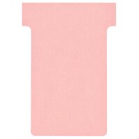 nobo Fiche T, indice 4 / 124 mm, 170 g/m2, rose