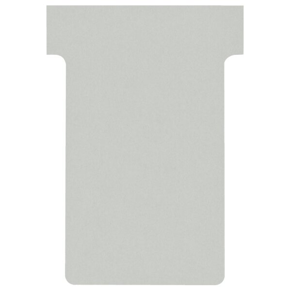 nobo T-Karten, Gr&ouml;sse 3 92 mm, 170 g qm, grau