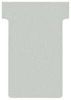 nobo Fiche T, indice 3 / 92 mm, 170 g/m2, gris