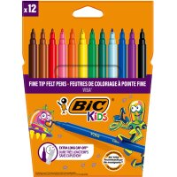 BIC KIDS Feutre Visa, étui en carton de 18