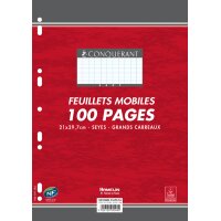 CONQUERANT SEPT Ringbucheinlagen, 210 x 297 mm