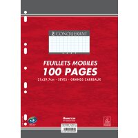 CONQUERANT SEPT Ringbucheinlagen, 210 x 297 mm