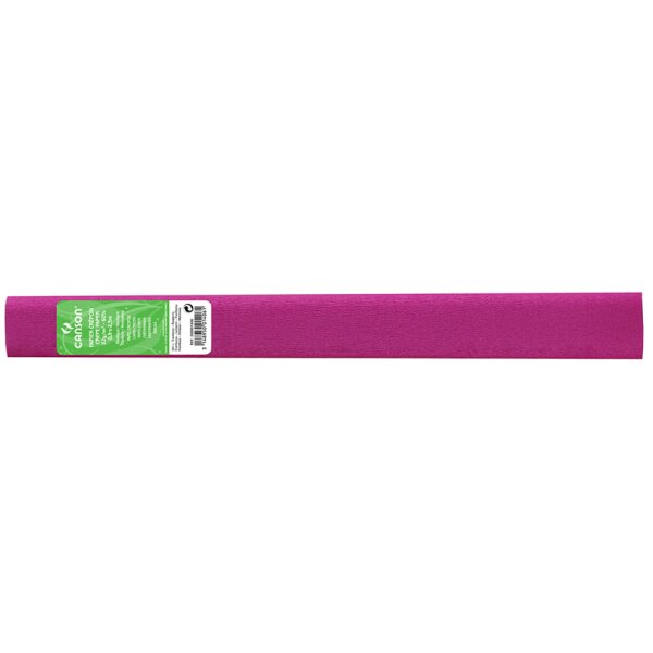 CANSON Krepppapier-Rolle, 32 g qm, Farbe: himbeer (561)