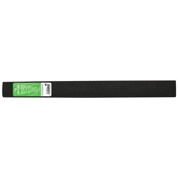 CANSON Rouleau de papier cr&eacute;pon, 32 g/m2, noir (29)