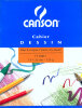 CANSON Cahier à dessin, uni, 125 g/m2, 170 x 220 mm