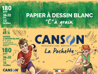 CANSON Zeichenpapier "C" à Grain, DIN...