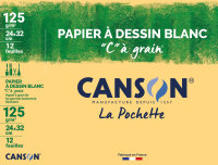 CANSON Papier à dessin C à grain, 320 x 240 mm, 224 g/m2