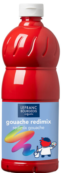 LEFRANC BOURGEOIS Gouachefarbe 1.000 ml, karminrot