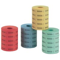 herlitz Getränkemarken, 30 x 55 mm, 1.000 Abriss je...