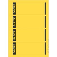 LEITZ Ordnerrücken-Etikett, 61 x 192 mm, kurz, breit, rot