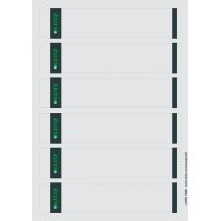 LEITZ Etiquette pour dos de classeur, 39 x 192 mm, jaune