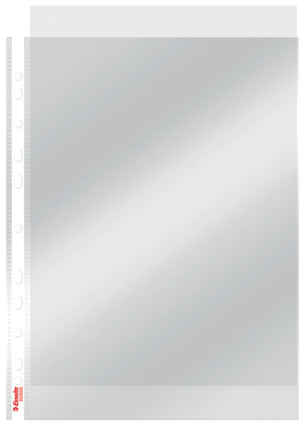 Esselte Pochette perforée Standard, A4, PP, transparent