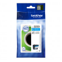 BROTHER Cartouche dencre cyan LC-3233C DCP-J1100DW 1500...