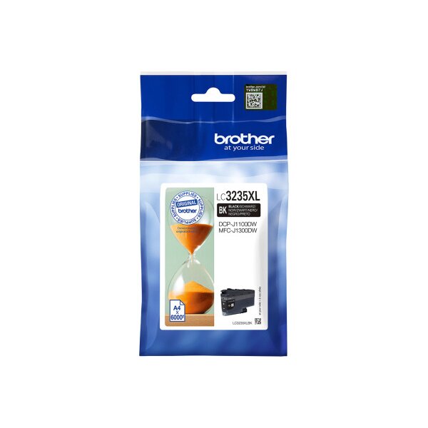 BROTHER Tintenpatrone HY schwarz LC-3235XLBK DCP-J1100DW 6000 Seiten