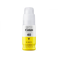 CANON Bouteille dencre magenta GI-40Y PIXMA G5040/G6040 70ml