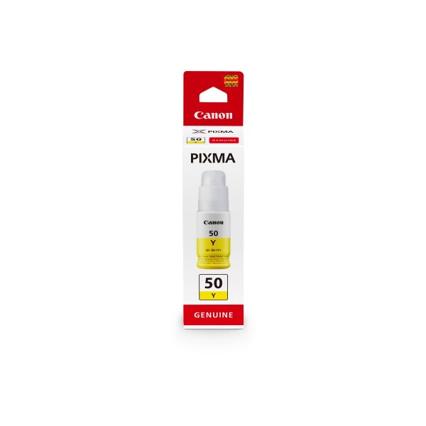 CANON Tintenbeh&auml;lter yellow GI-50Y PIXMA G5050/G6050 70ml