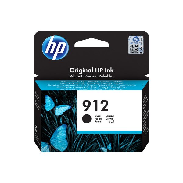 HP Tintenpatrone 912 schwarz 3YL80AE OfficeJet 8010/8020 250 S.