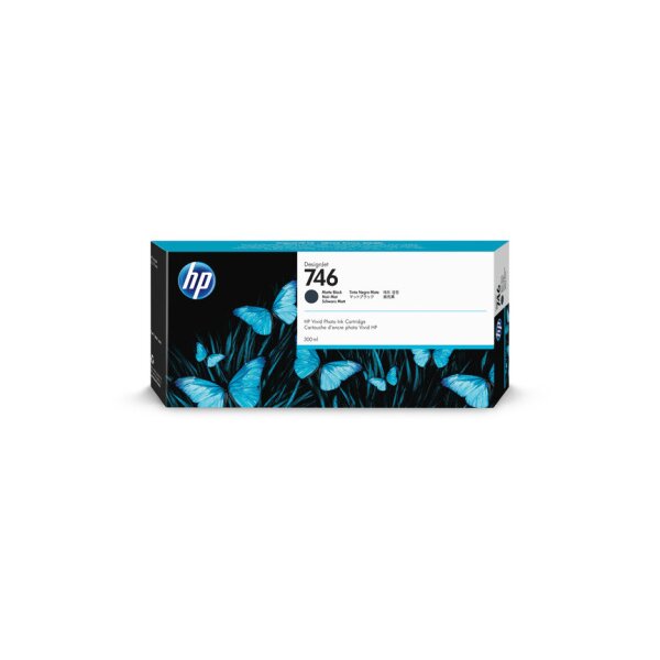 HP Tintenpatrone 746 matte black P2V83A DesignJet Z6 300ml
