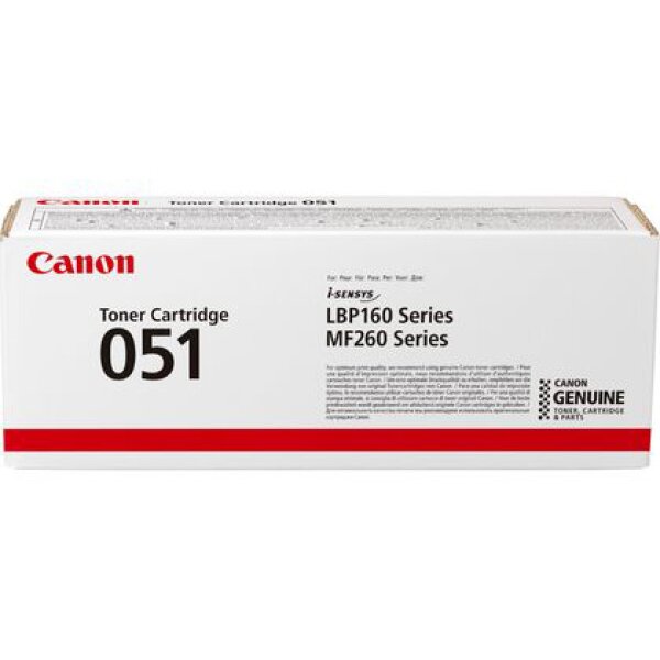 CANON Toner 051 schwarz 2168C002 LBP 162dw 1700 S.