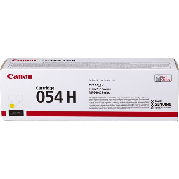 CANON Cartouche toner 054H yellow 3025C002 LBP621/MF641 2300 pages
