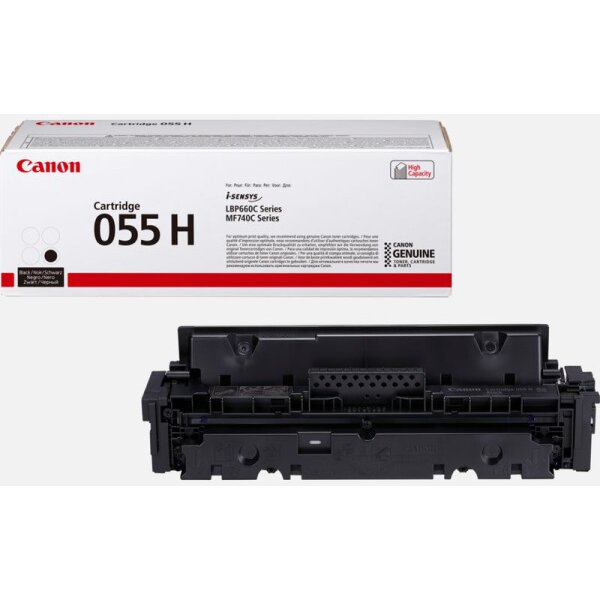 CANON Cartouche toner 055H noir 3020C002 LBP663/MF742 7600 pages