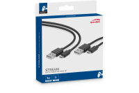 SPEEDLINK Play & Charge Cable Set SL450104B for PS4, USB, black