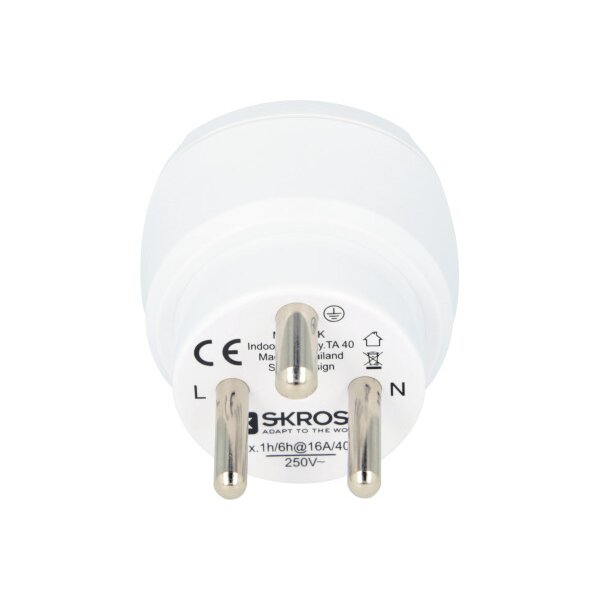 SKROSS Country Travel Adapter 1.500232 Europe to Denmark
