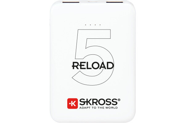 SKROSS Reload 5 Battery 5000mAh 5V 1A 1.400120 white