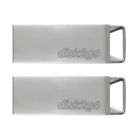 DISK2GO USB-Stick tank 2.0 16GB 30006589 USB 2.0 double pack